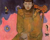 保罗 高更 : Portrait of a Young Woman